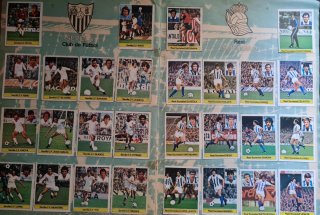 Álbum cromos futbol Liga 81-82 completo