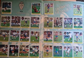 Álbum cromos futbol Liga 81-82 completo