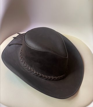 Incas cowboy leather hat