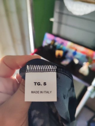 Abito corto elasticizzato
