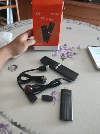 MX10 F3 TV Stick 4K Android TV