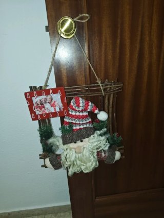 Adorno Navideño Colgante Santa Claus