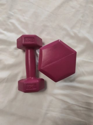 2 Mancuernas 0.5kg Morado
