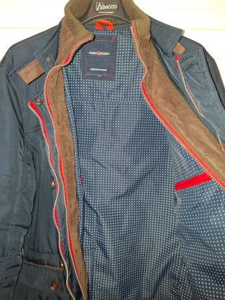 Chaqueta Alvaro Moreno Hombre Azul