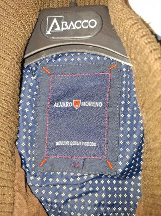Chaqueta Alvaro Moreno Hombre Azul
