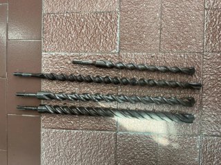 Pack 4 Brocas Hormigón SDS Plus