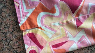 Vestito fantasia geometrica