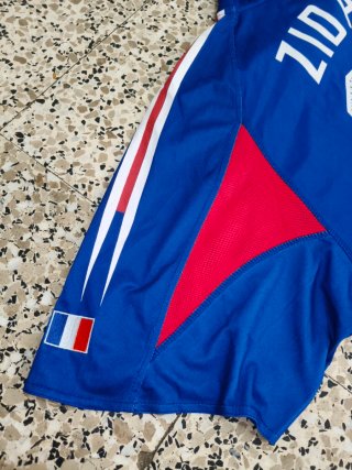 Camiseta Vintage Francia Zidane Adidas Talla M