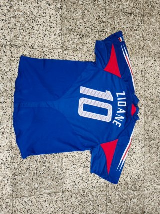 Camiseta Vintage Francia Zidane Adidas Talla M