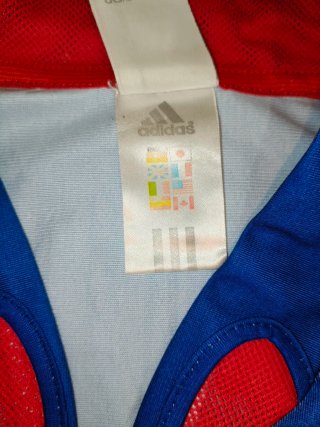 Camiseta Vintage Francia Zidane Adidas Talla M