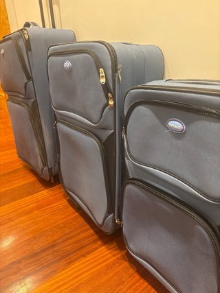 Maletas de viaje Voyage azul y negro