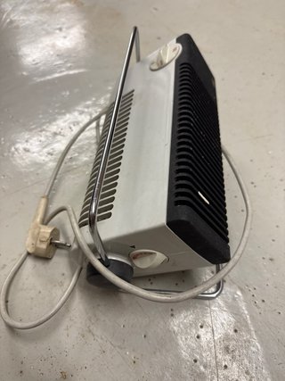 Calefactor Braun Vintage Metal y Plástico
