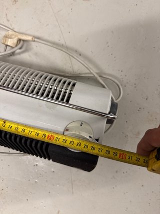 Calefactor Braun Vintage Metal y Plástico