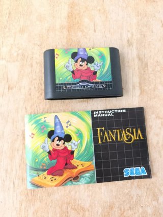 Fantasia Sega Mega Drive Mickey Mouse videogioco