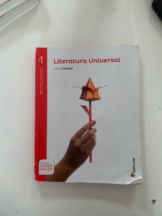 Literatura universal, 1 Bachillerato serie Conoce