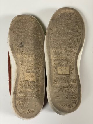 Zapatillas Ante Casual Zara Hombre - Talla 43