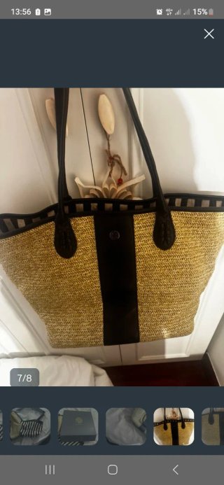 Bolso Lonbali Tulum Beige y Marrón