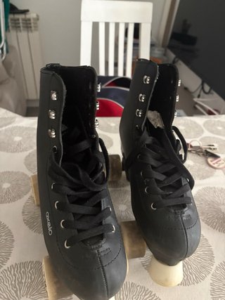 Patines Oxelo Talla 38 Negros