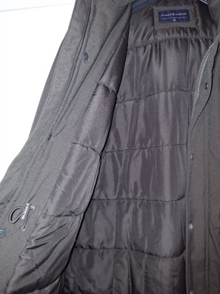 Abrigo Alvaro Moreno Marrón Talla XL