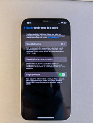 iPhone 12 Bianco 99% Batteria + Custodia