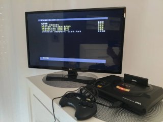 SEGA Mega Drive + Mando + Everdrive V3 PRO