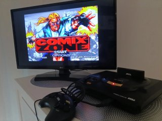 SEGA Mega Drive + Mando + Everdrive V3 PRO