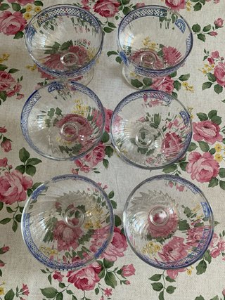 Set 6 Ciotoline Vetro Sammontana
