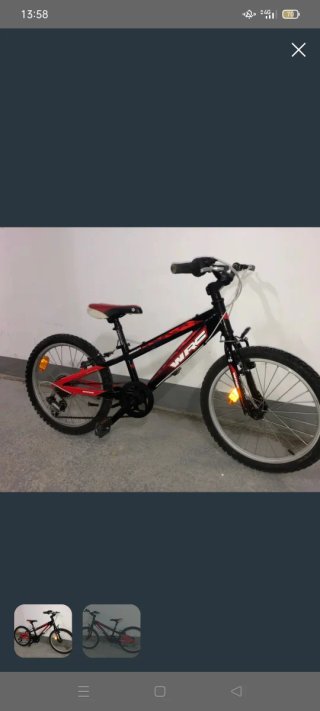 Bici MTB niño 20 WRC