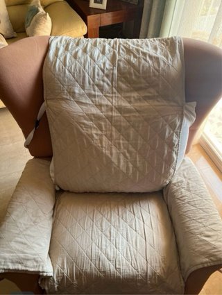 Butaca de tela.
