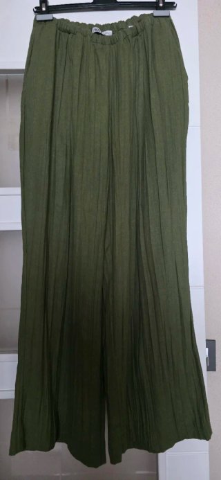 Pantalón Zara Verde Oliva