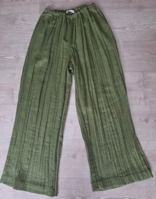 Pantalón Zara Verde Oliva