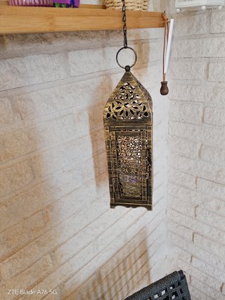 Lámpara de vela decorativa