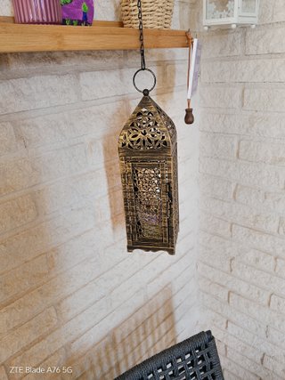 Lámpara de vela decorativa