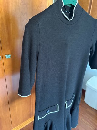 Vestido Retro/Vintage Negro