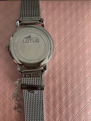 Reloj Lotus Rosa Pastel original.