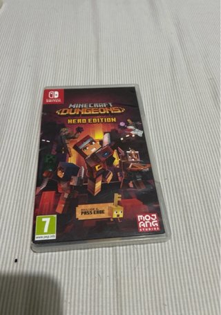 Minecraft Dungeons y Estudio Videojuegos Switch