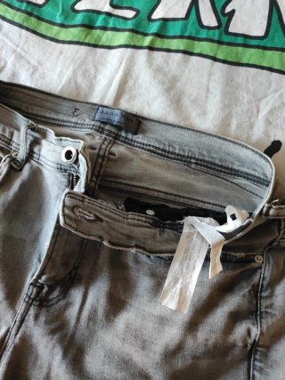 Pantalones cargo Zara hombre verde oliva