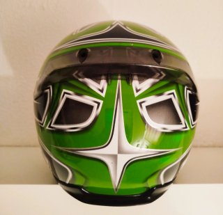 Casco Shoei XR1000 Verde y Negro