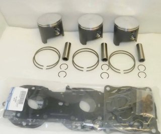 3 Pistones, juego juntas, bujias para Yamaha GP130
