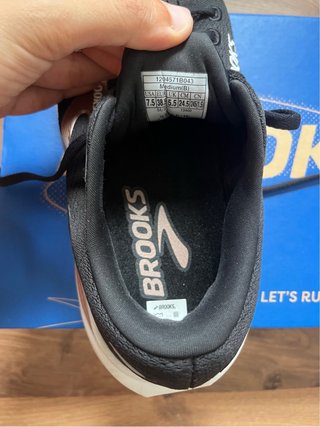 Zapatillas Brooks Ghost 3 Negro/Dorado