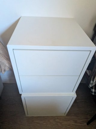 Cajonera IKEA EKET Blanca