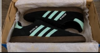Adidas Handball Spezial Negro y Verde