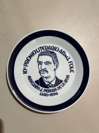 Sargadelos - Plato Aureliano J. Pereira de la Riva
