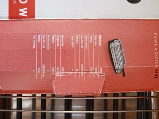 Plancha Eléctrica Flama 2400W