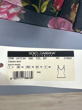 Dolce & Gabbana Blusa Floral Transparente
