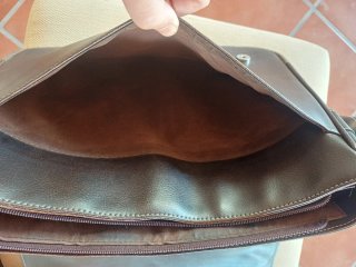 Bolso ejecutivo piel marrón HUGO BOSS