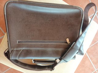 Bolso ejecutivo piel marrón HUGO BOSS