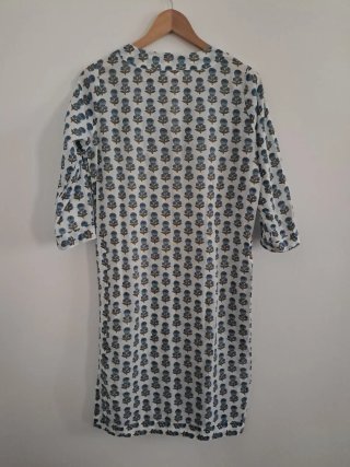 Vestido estampado floral talla S Natura
