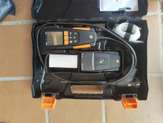 TESTO. 310. Analizador prueba combustión calderas