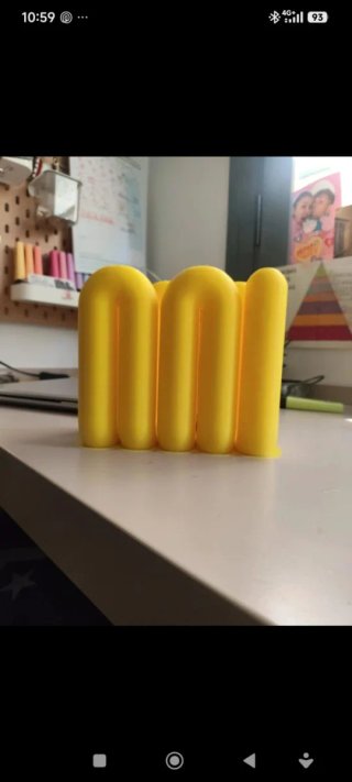 Soporte para portátil/tablet amarillo
